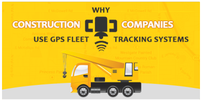 Why Construction Companies Use GPS Fleet Tracking Systems
