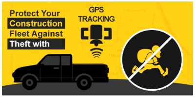 Protect Your Construction Fleet Against Theft with GPS Tracking
