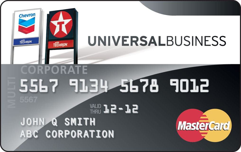 Chevron & Texaco Universal Business MasterCard