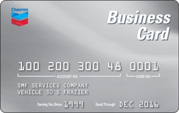 Chevron Business Card Canada