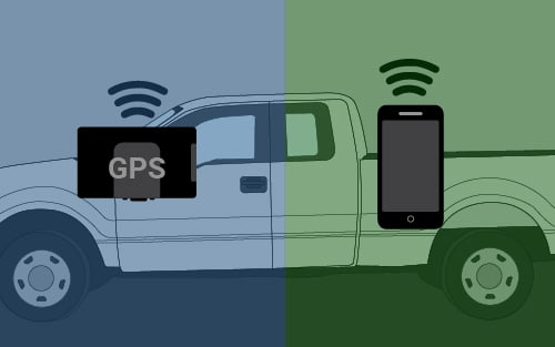 Cell Phone vs. Vehicle Installed GPS Tracking
