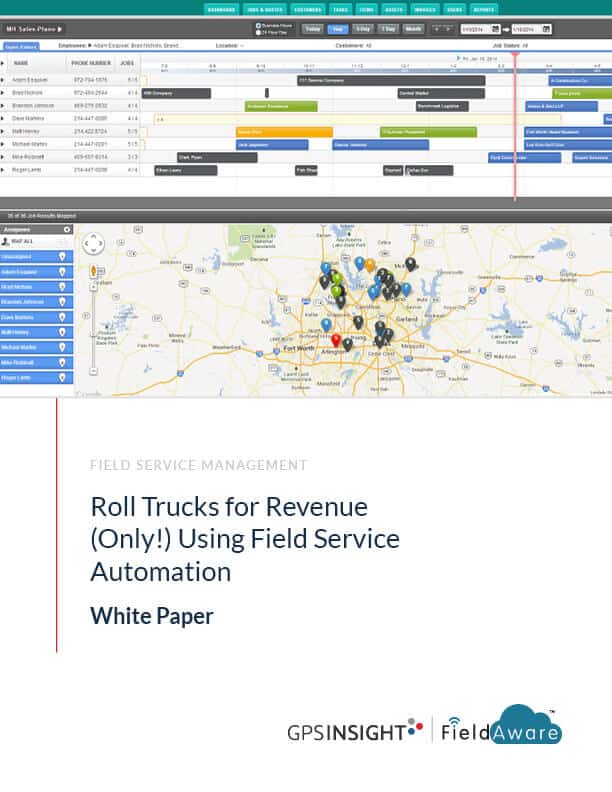 FieldAware White Paper Roll Trucks for Revenue Only Using Field Service Automation Thumb