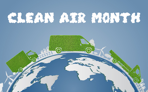 Clean Air Month: Fleet & Field Services Lead the Way